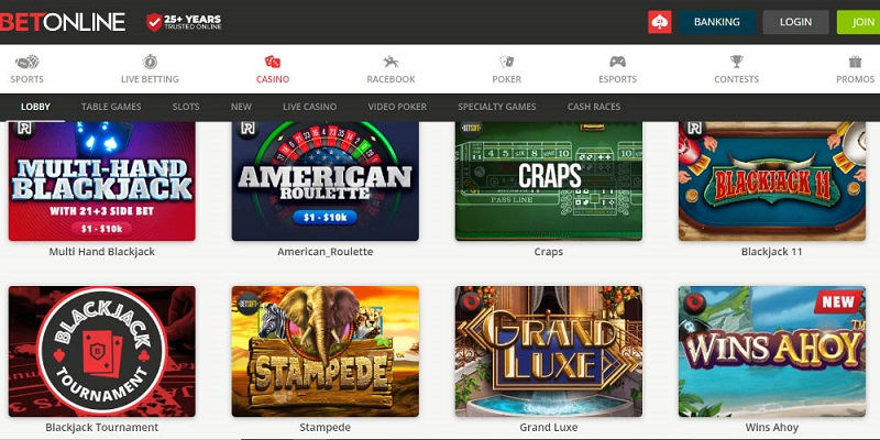 List of the Top 10 Online Casino Sites